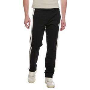 Palm Angels Mens  Side Tape Pant, Black